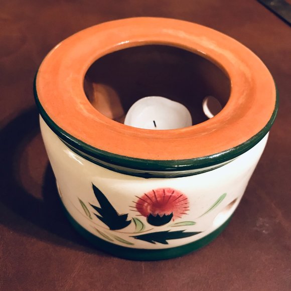 Vintage Stangl Thistle Dinnerware- pink green white floral (19 pieces avail.) - Picture 7 of 14